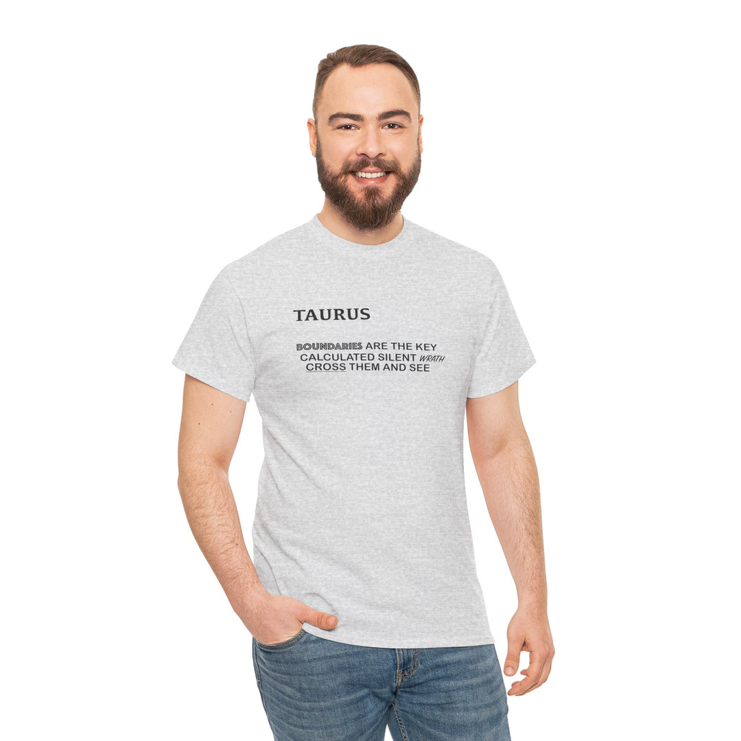 Taurus Boundaries Statement Tee