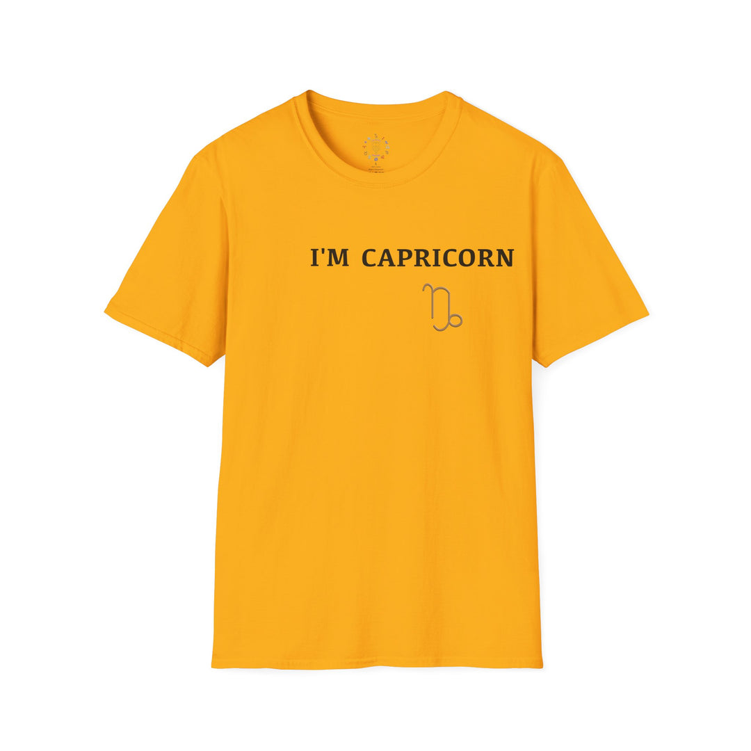 I'm Capricorn Zodiac Tee — Strategic, Patient, Astrology Shirt