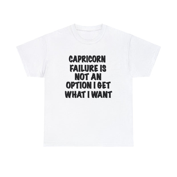 Capricorn Option Statement Tee