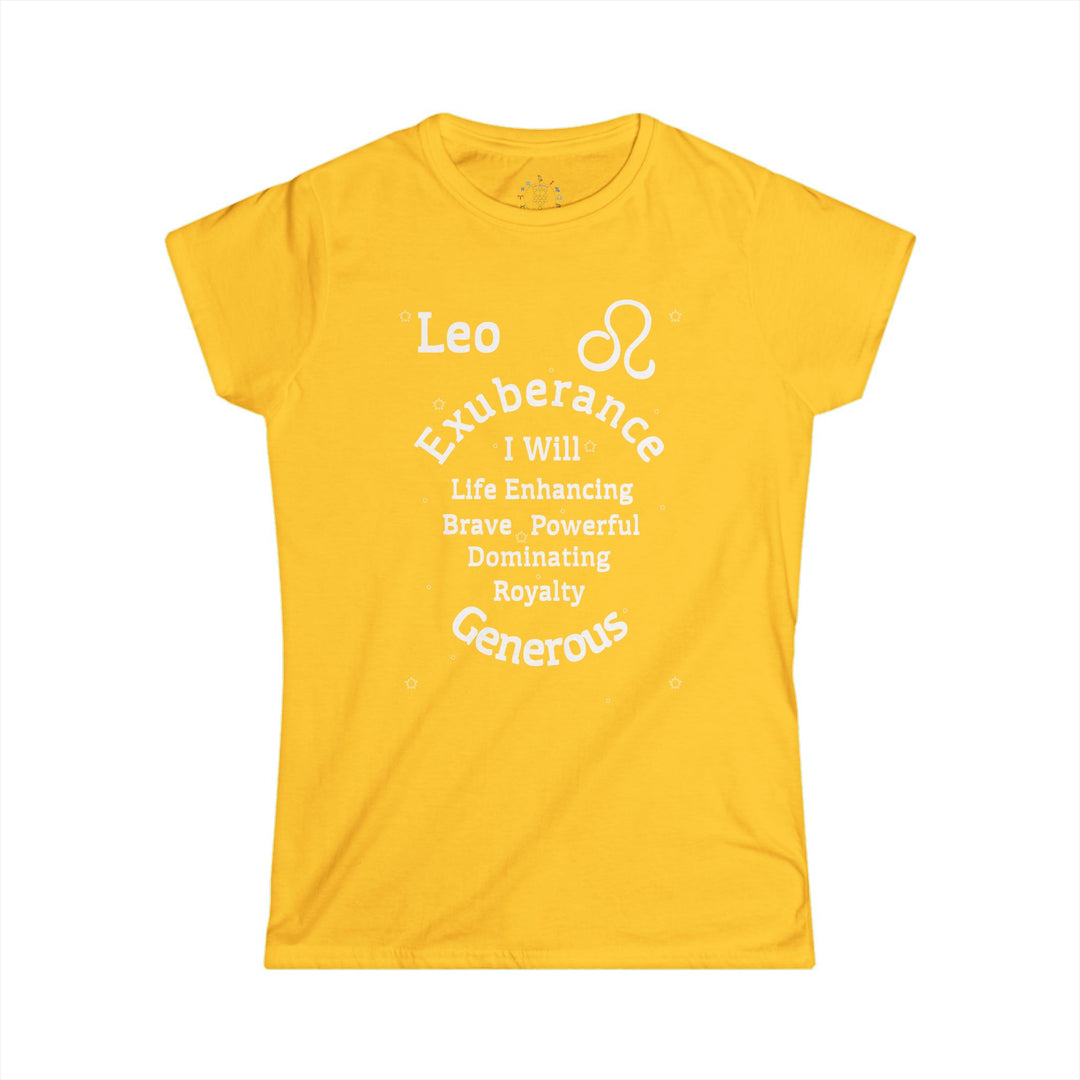 Leo  Zodiac Trait Tee – Women’s Affirmation Series | AZ360..