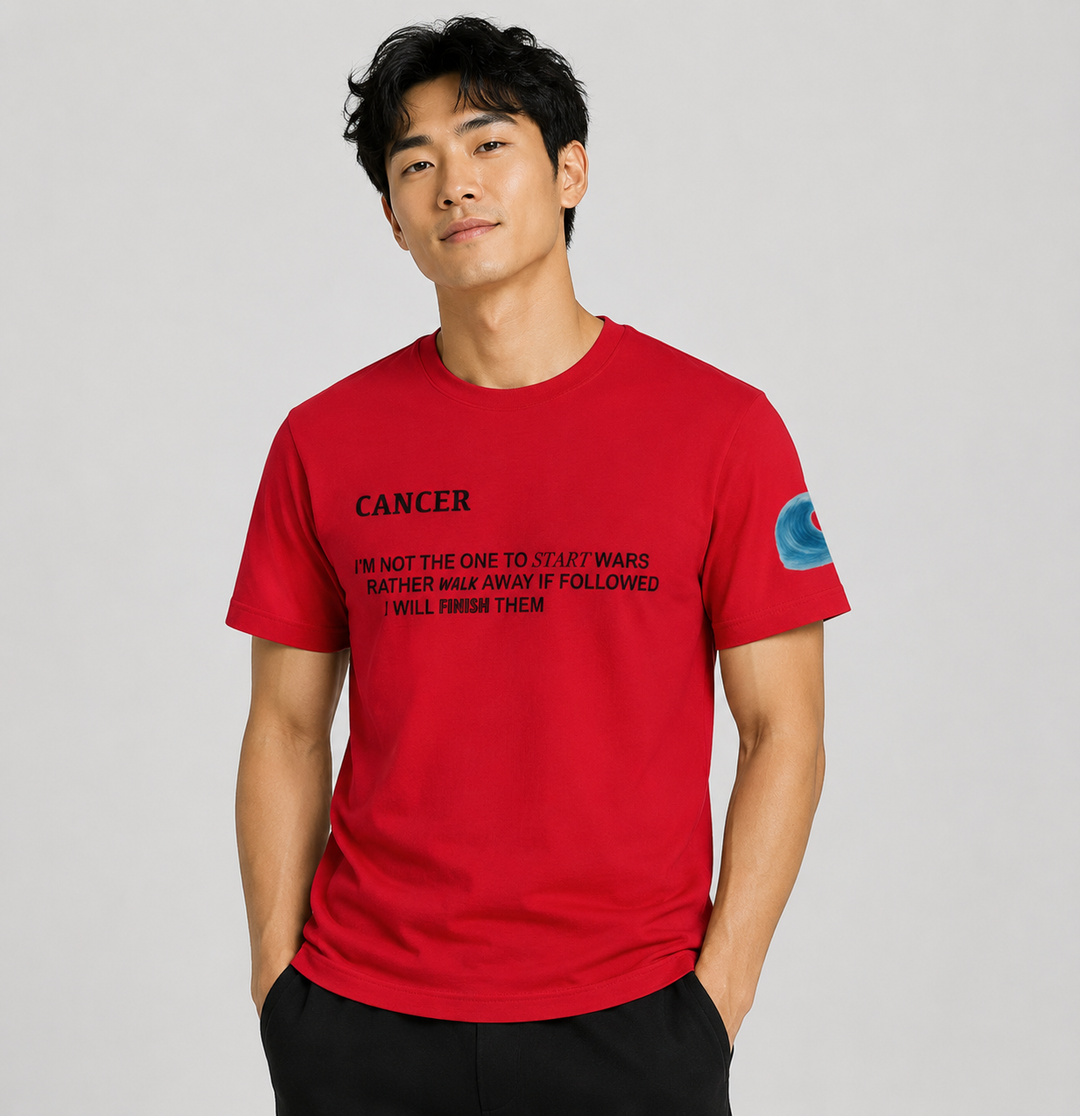 Cancer Astrology Shirt – Emotional Warrior Zodiac Tee for Cancer Season