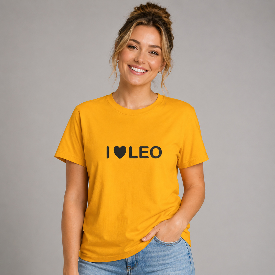 Leo Love T-Shirt – Fire Sign Zodiac Tee