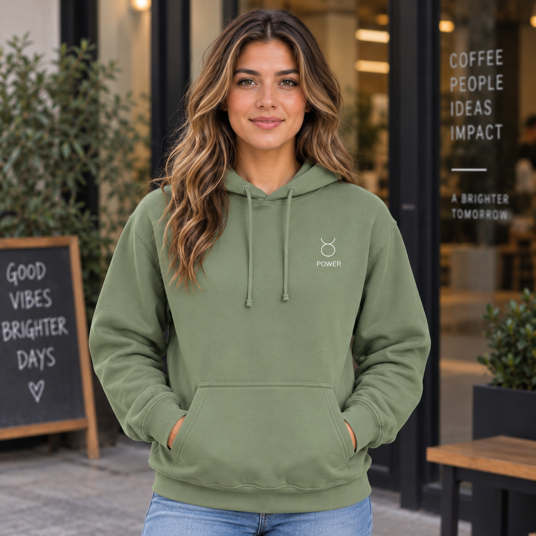 Taurus Zodiac Hoodie — Power Earth Sign Astrology Apparel