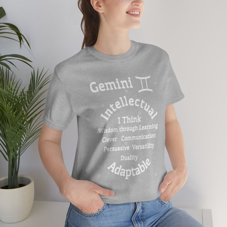 AstroZodiac Gemini Unisex Shirt | Zodiac Sign Affirmation shirt | Horoscope shirt |