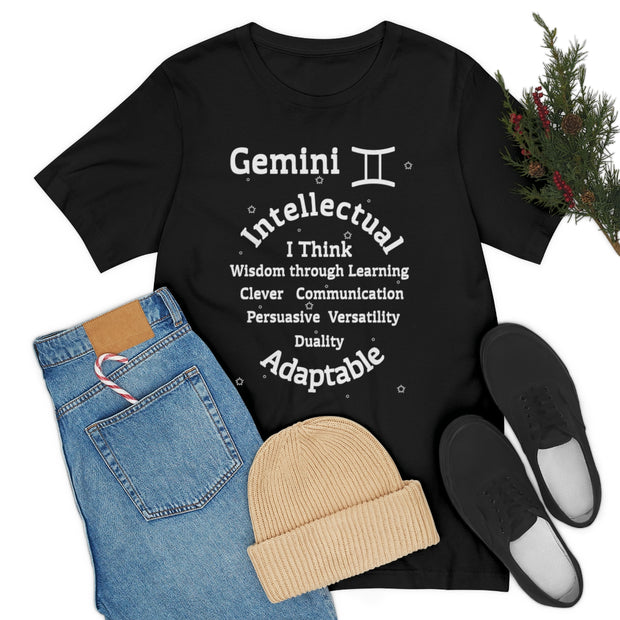 AstroZodiac Gemini Unisex Shirt | Zodiac Sign Affirmation shirt | Horoscope shirt |