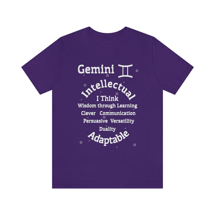 AstroZodiac Gemini Unisex Shirt | Zodiac Sign Affirmation shirt | Horoscope shirt |