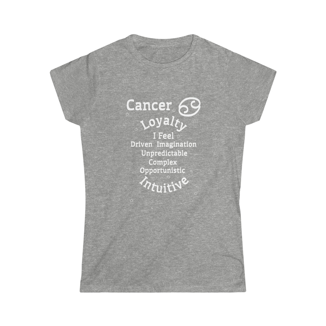 Cancer Persona SoftTee | Zodiac Sign Affirmation shirt | Horoscope shirt |