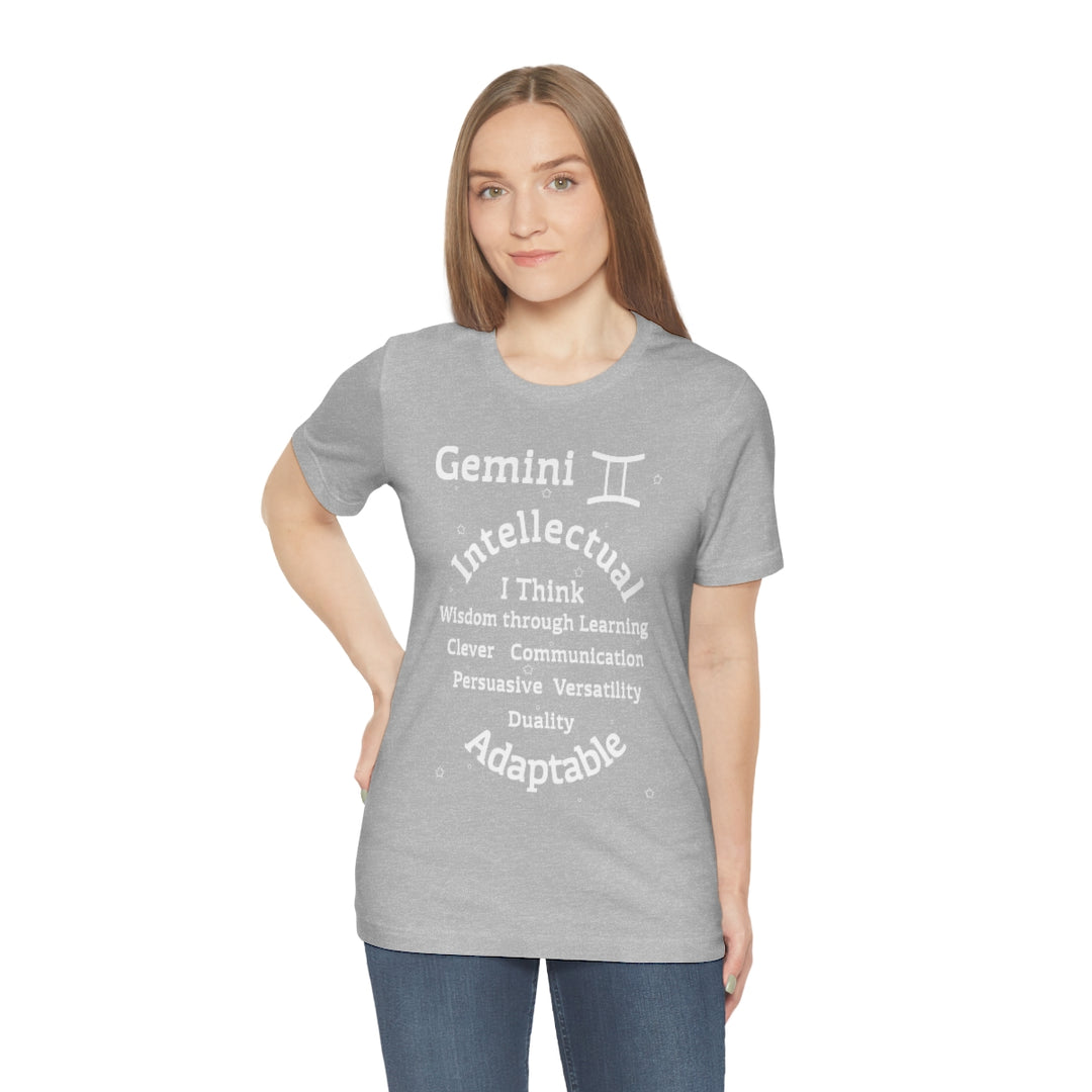 AstroZodiac Gemini Unisex Shirt | Zodiac Sign Affirmation shirt | Horoscope shirt |