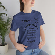 AstroZodiac Taurus Unisex Shirt | Zodiac Sign Affirmation shirt | Horoscope shirt |