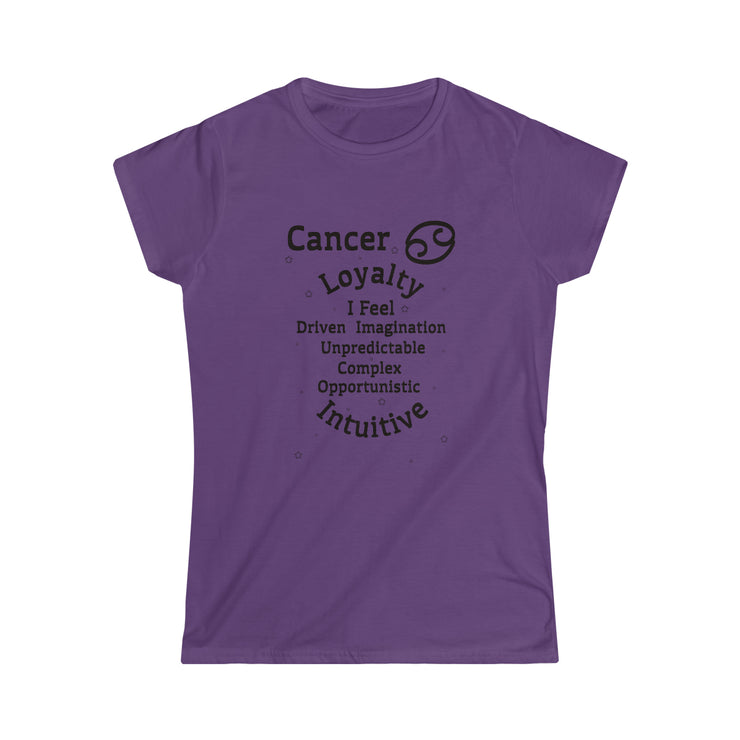 Cancer Persona SoftTee | Zodiac Sign Affirmation shirt | Horoscope shirt |