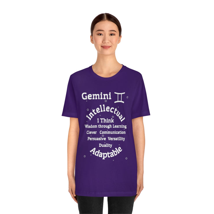 AstroZodiac Gemini Unisex Shirt | Zodiac Sign Affirmation shirt | Horoscope shirt |