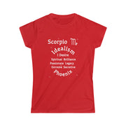 Scorpio Persona SoftTee | Zodiac Sign Affirmation shirt | Horoscope shirt |