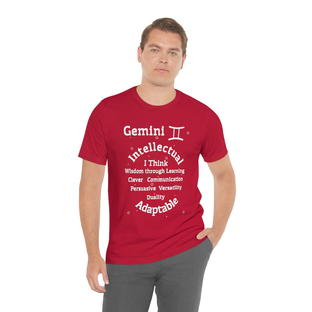 AstroZodiac Gemini Unisex Shirt | Zodiac Sign Affirmation shirt | Horoscope shirt |
