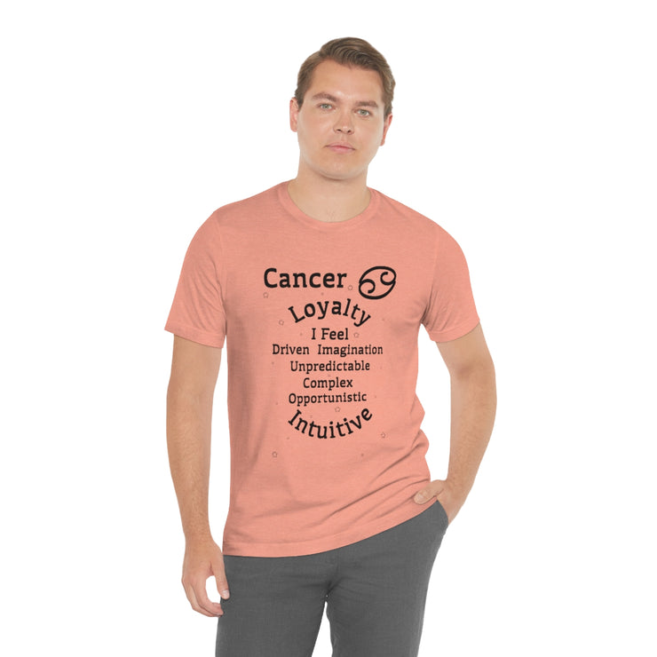 AstroZodiac Cancer Unisex Shirt | Zodiac Sign Affirmation shirt | Horoscope shirt |