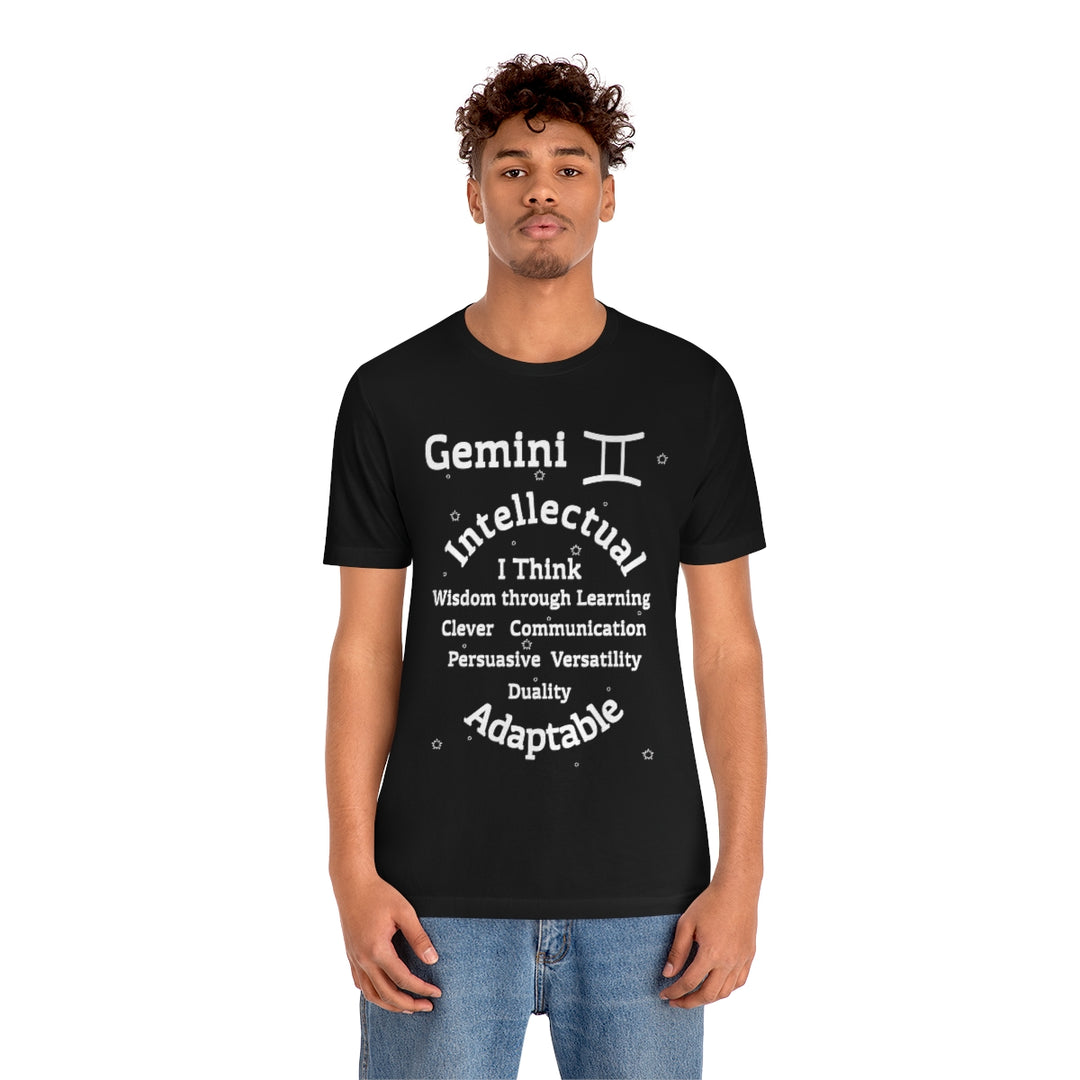 AstroZodiac Gemini Unisex Shirt | Zodiac Sign Affirmation shirt | Horoscope shirt |