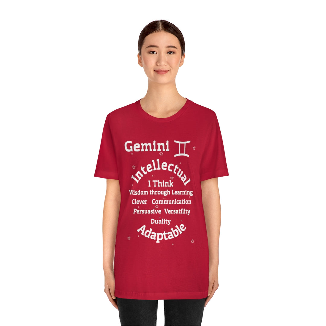AstroZodiac Gemini Unisex Shirt | Zodiac Sign Affirmation shirt | Horoscope shirt |