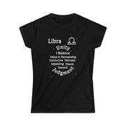 Women's Zodiac Libra SoftTee