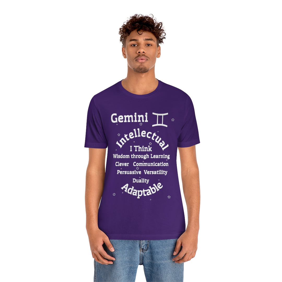 AstroZodiac Gemini Unisex Shirt | Zodiac Sign Affirmation shirt | Horoscope shirt |