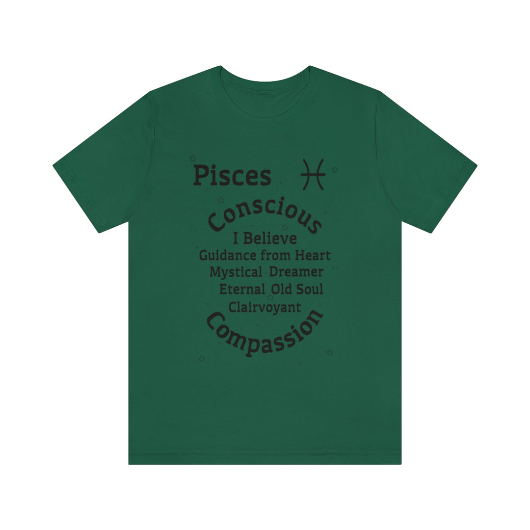 AstroZodiac Pisces Unisex Shirt | Zodiac Sign Affirmation shirt | Horoscope shirt |