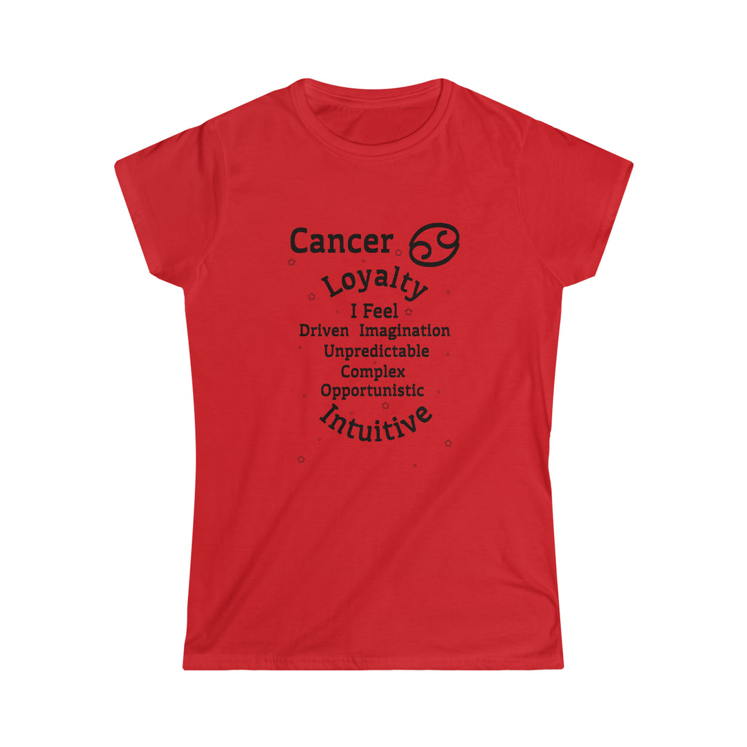 Cancer Persona SoftTee | Zodiac Sign Affirmation shirt | Horoscope shirt |