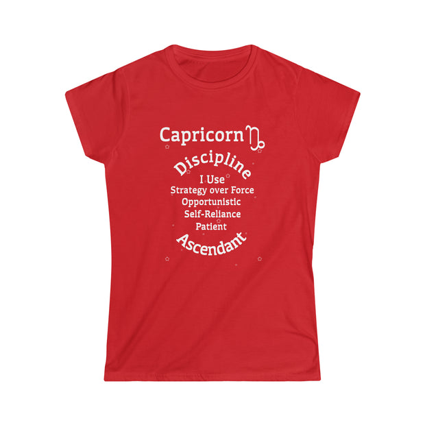 Capricorn Persona SoftTee | Zodiac Sign Affirmation shirt | Horoscope shirt |