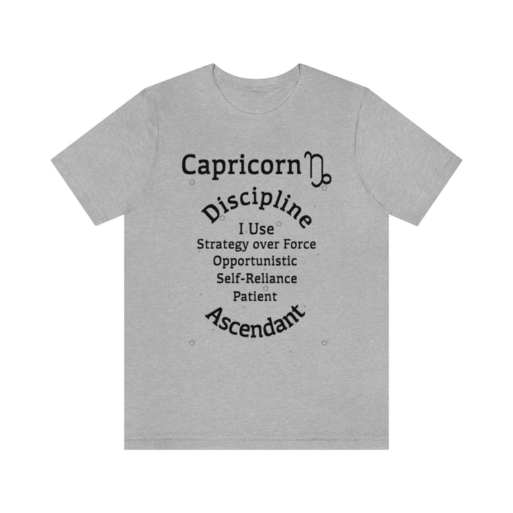 AstroZodiac Capricorn Unisex Shirt | Zodiac Sign Affirmation shirt | Horoscope shirt |