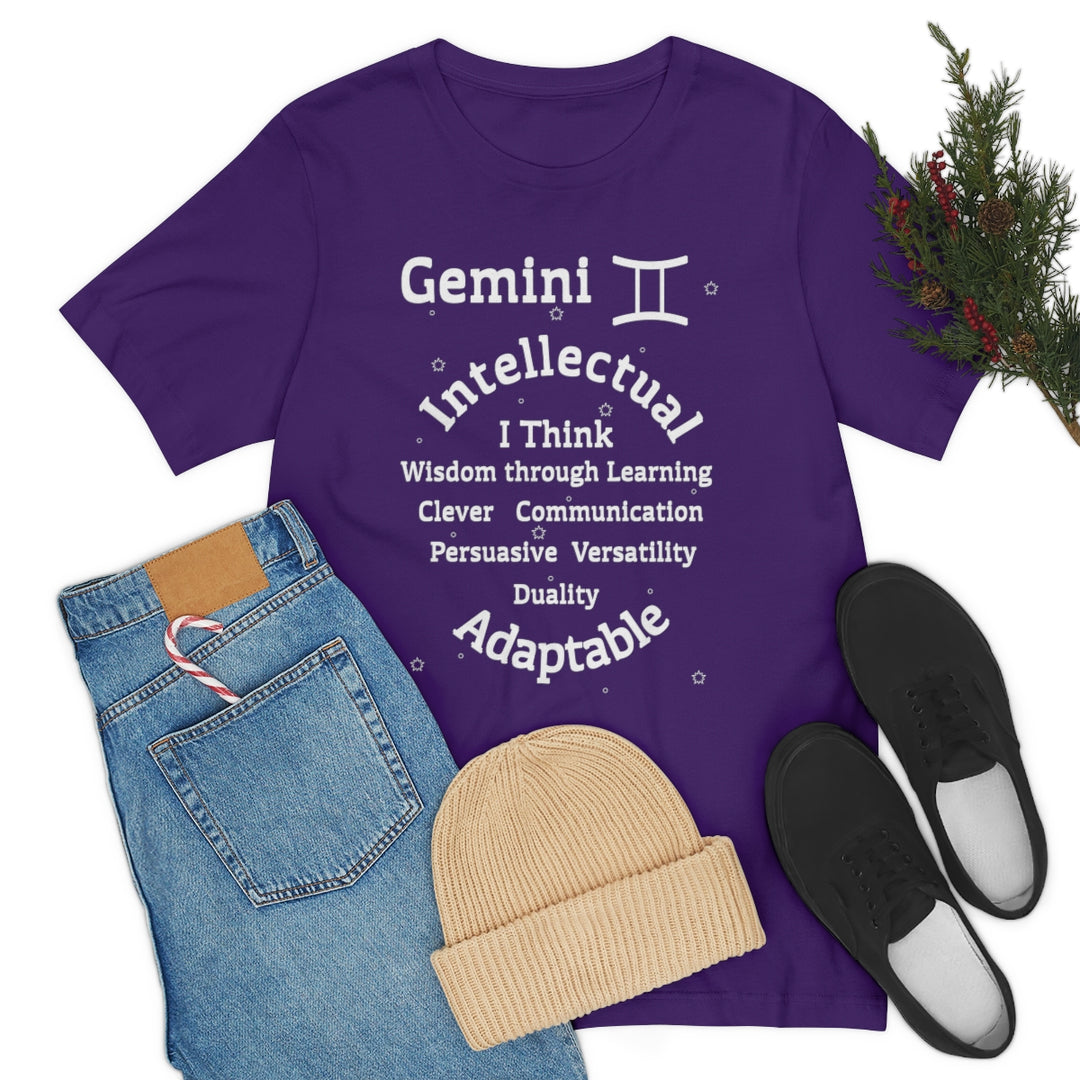 AstroZodiac Gemini Unisex Shirt | Zodiac Sign Affirmation shirt | Horoscope shirt |