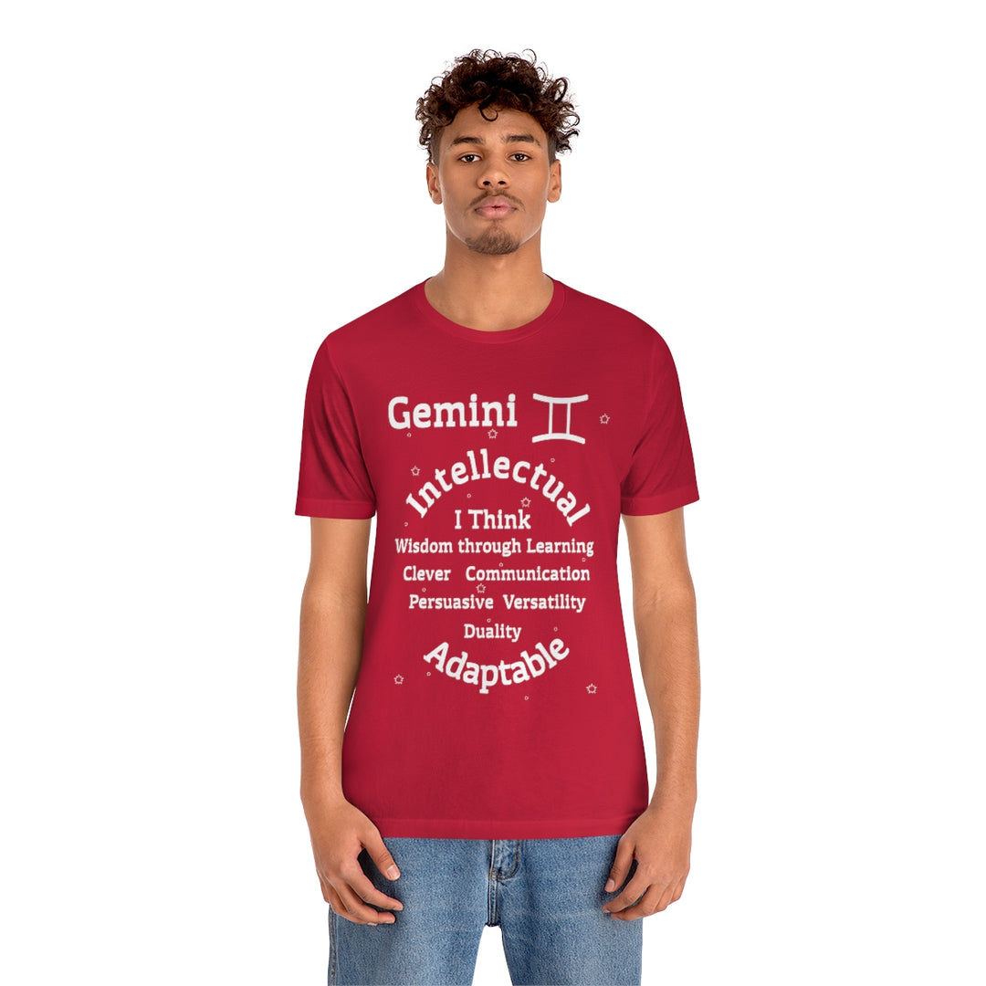 AstroZodiac Gemini Unisex Shirt | Zodiac Sign Affirmation shirt | Horoscope shirt |