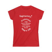Sagittarius Persona SoftTee | Zodiac Sign Affirmation shirt | Horoscope shirt |