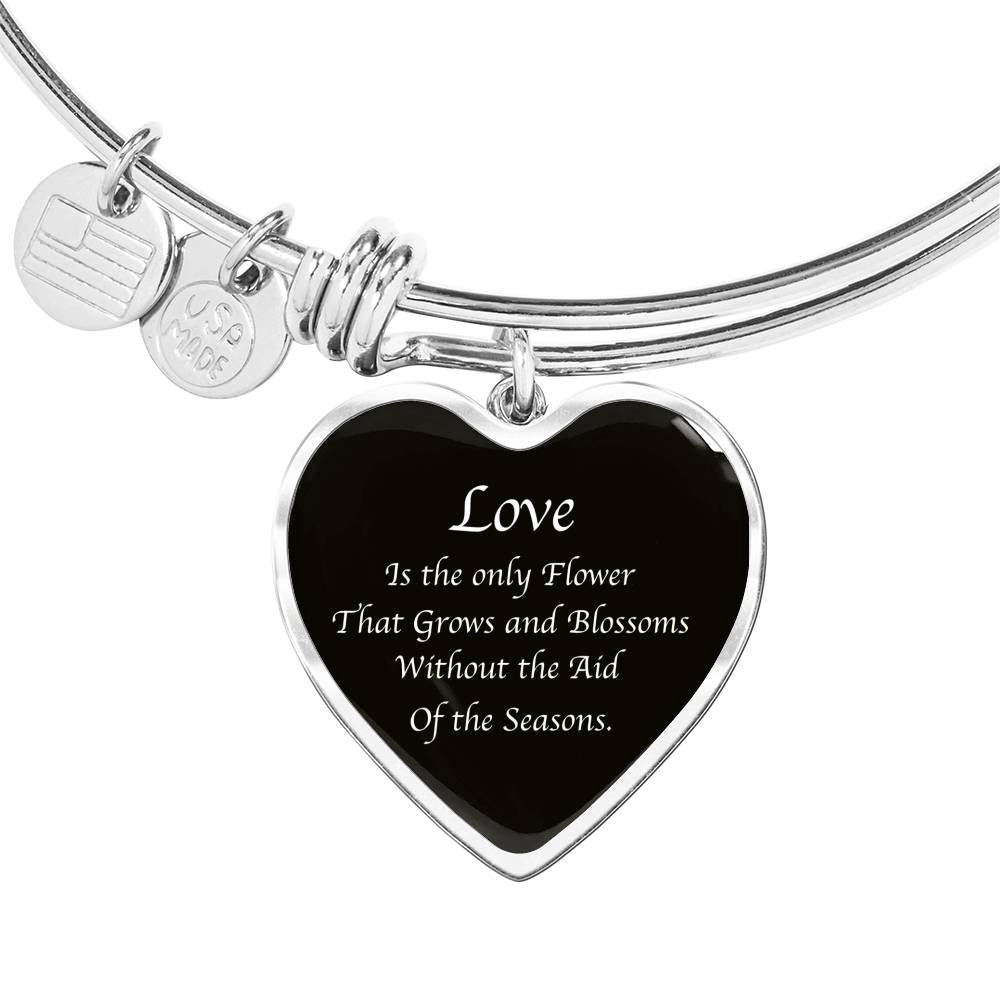 K. Gibran Collection Heart Bracelet - Life Science Awareness