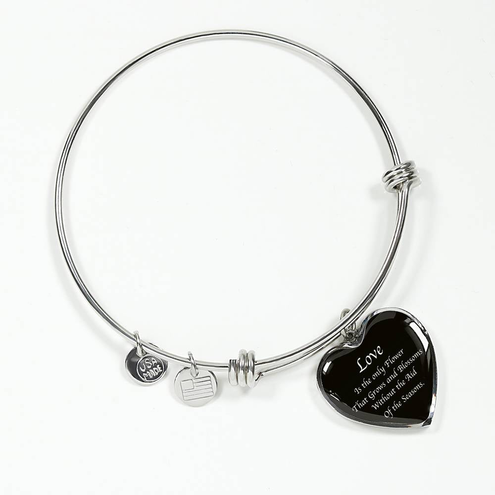 K. Gibran Collection Heart Bracelet - Life Science Awareness