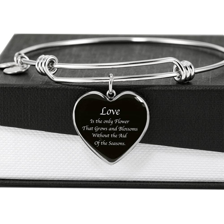 K. Gibran Collection Heart Bracelet - Life Science Awareness
