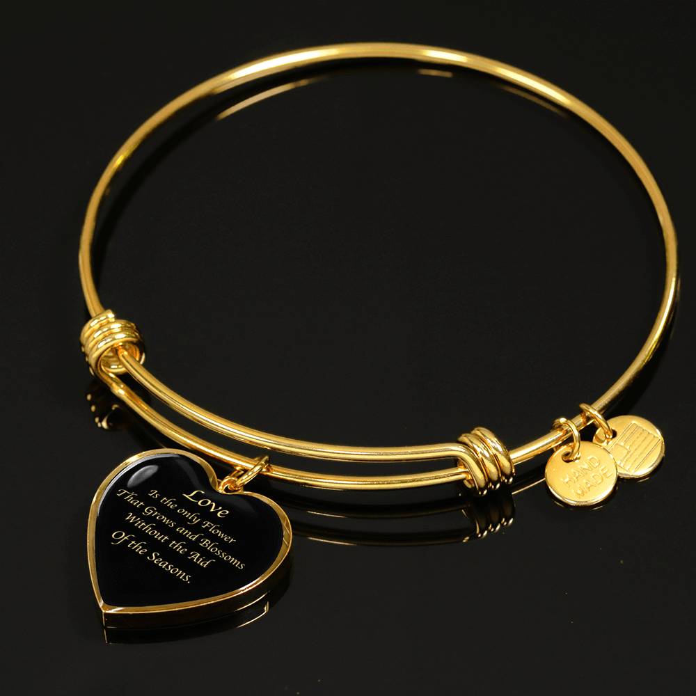 K. Gibran Collection Heart Bracelet - Life Science Awareness