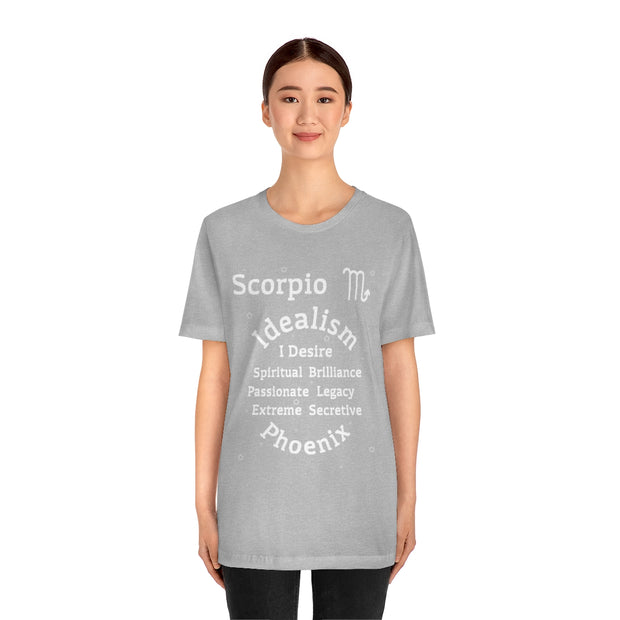 AstroZodiac Scorpio Unisex Shirt | Zodiac Sign Affirmation shirt | Horoscope shirt |