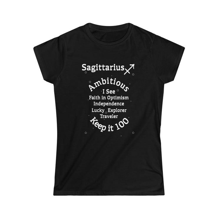 Sagittarius Persona SoftTee | Zodiac Sign Affirmation shirt | Horoscope shirt |