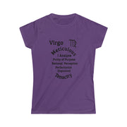 Virgo Persona SoftTee | Zodiac Sign Affirmation shirt | Horoscope shirt |