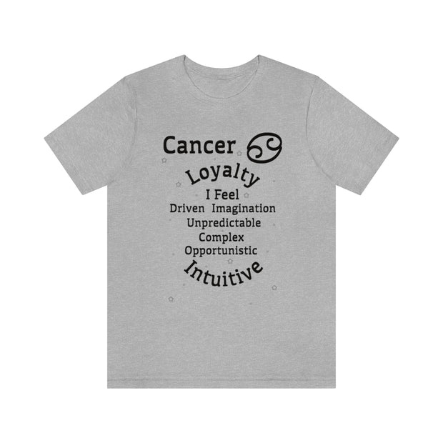 AstroZodiac Cancer Unisex Shirt | Zodiac Sign Affirmation shirt | Horoscope shirt |