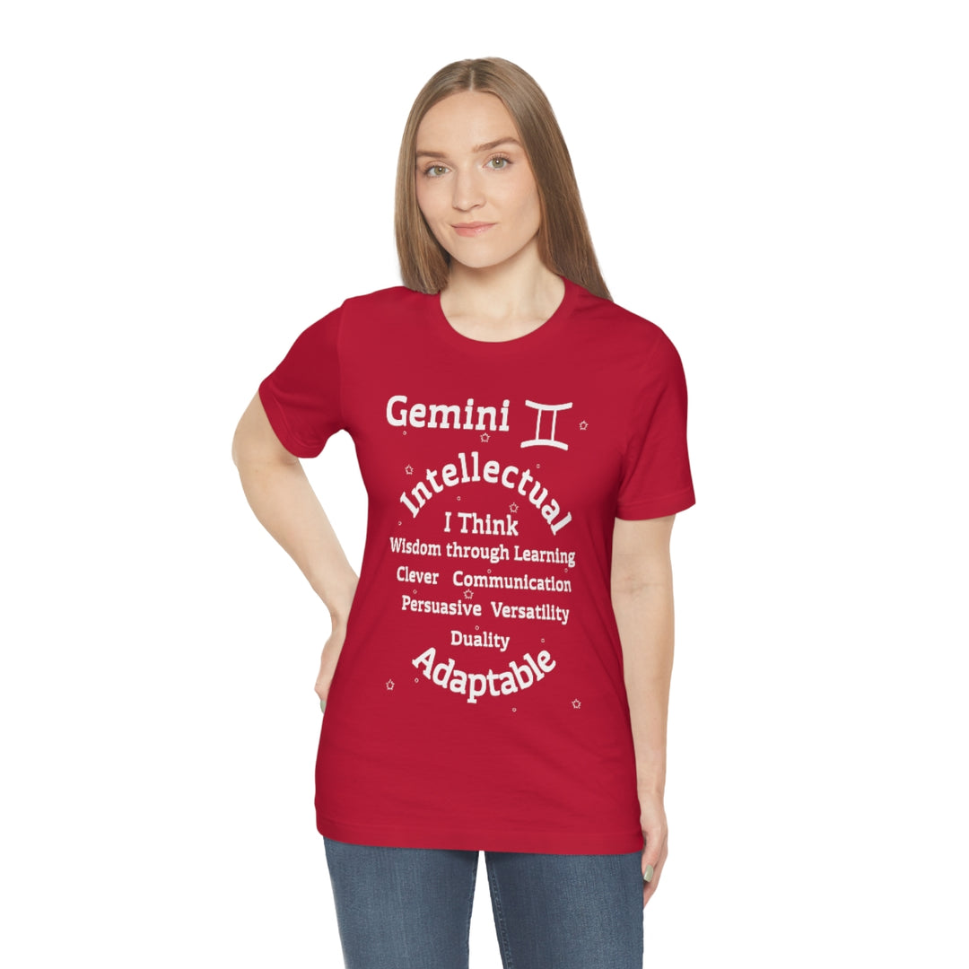 AstroZodiac Gemini Unisex Shirt | Zodiac Sign Affirmation shirt | Horoscope shirt |