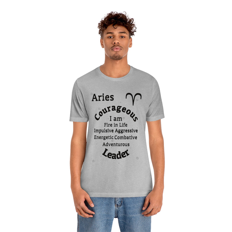 AstroZodiac Aries Unisex Shirt | Zodiac Sign Affirmation shirt | Horoscope shirt |