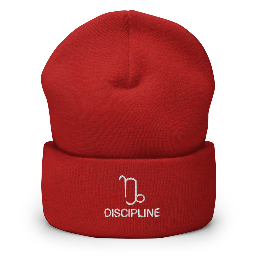 Capricorn Discipline Beanie — Earth Sign Astrology Apparel