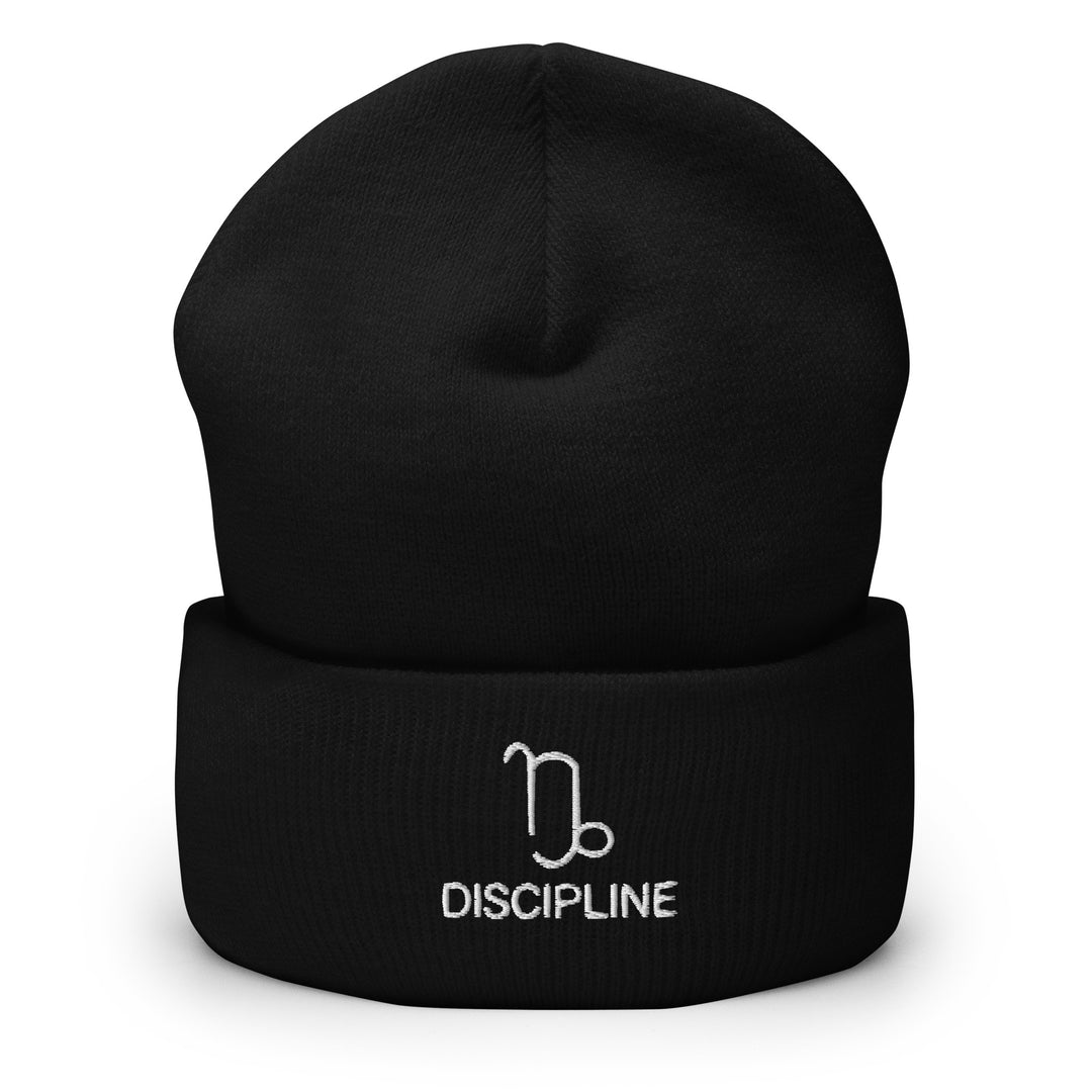 Capricorn Discipline Beanie — Earth Sign Astrology Apparel