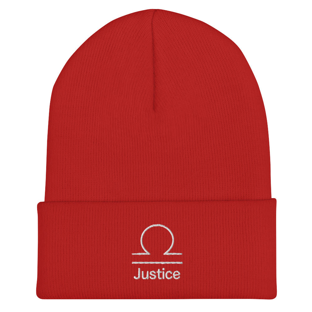 Libra Justice Beanie – AstroZodiac360 Exclusive