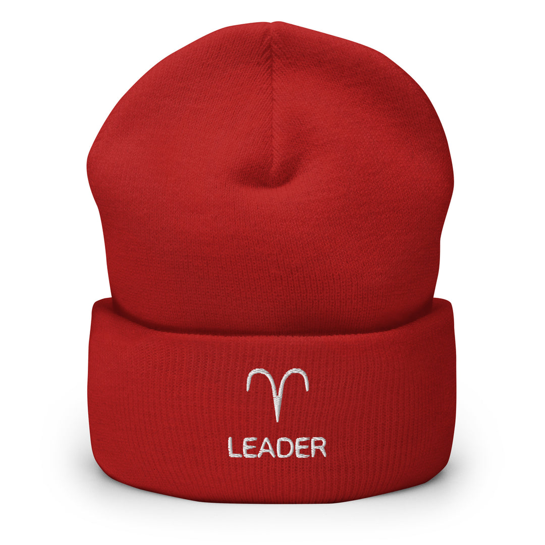 Aries Leader Beanie – AstroZodiac360 Exclusive