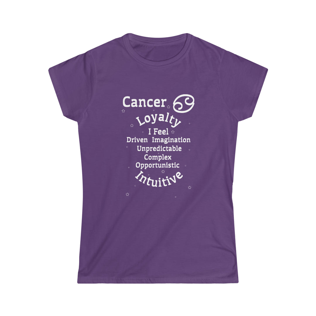 Cancer Persona SoftTee | Zodiac Sign Affirmation shirt | Horoscope shirt |