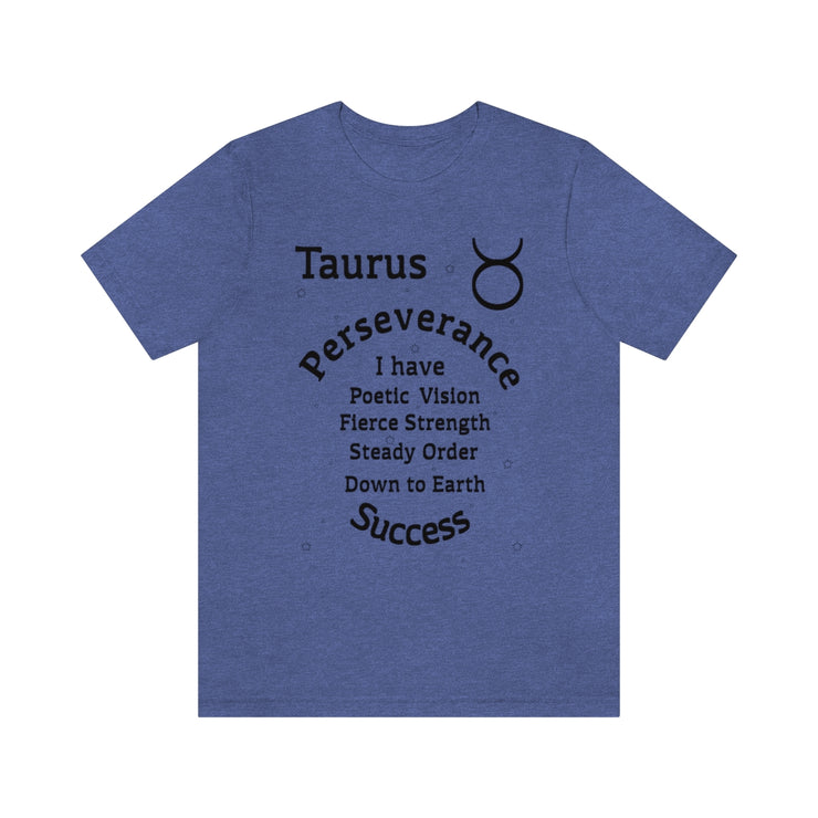 AstroZodiac Taurus Unisex Shirt | Zodiac Sign Affirmation shirt | Horoscope shirt |