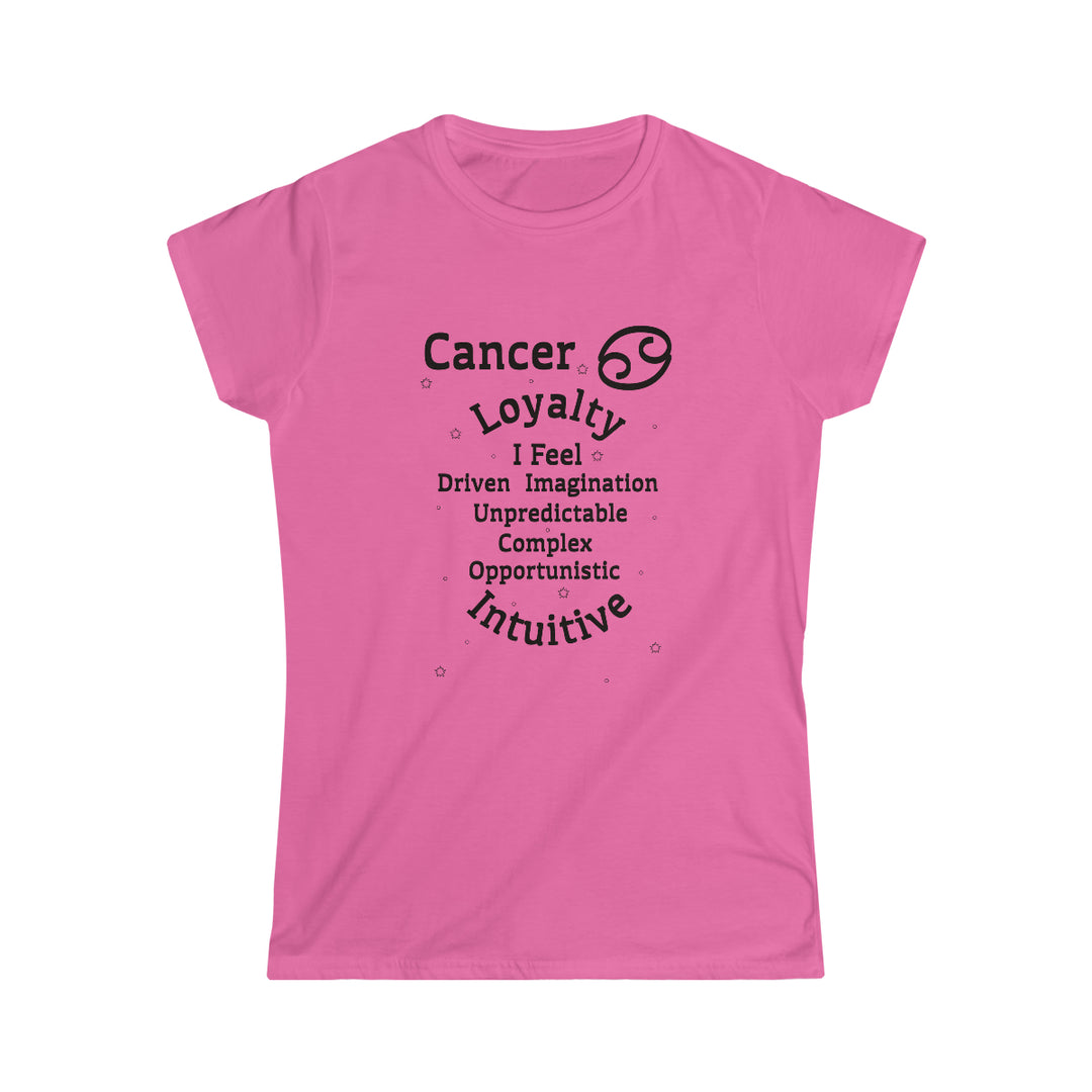 Cancer Persona SoftTee | Zodiac Sign Affirmation shirt | Horoscope shirt |