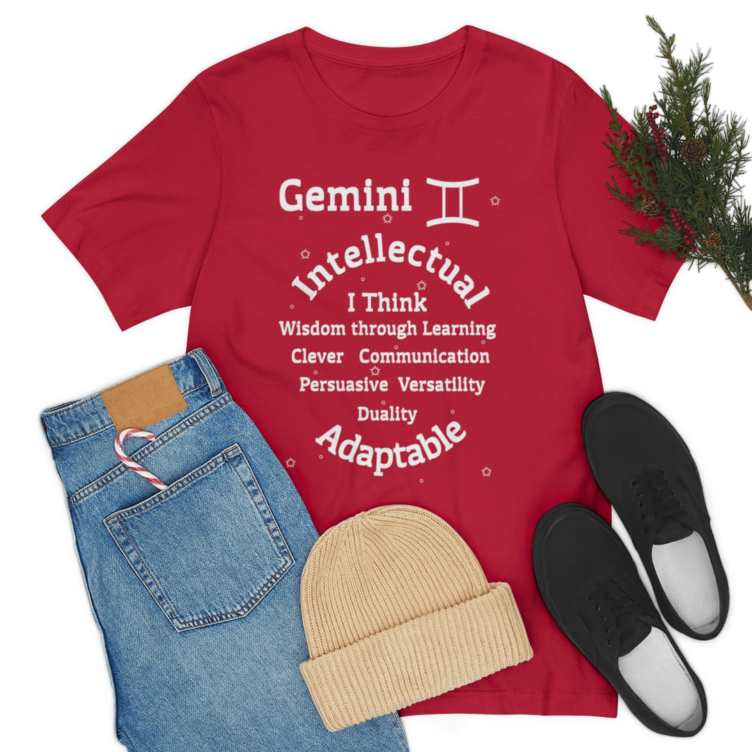 AstroZodiac Gemini Unisex Shirt | Zodiac Sign Affirmation shirt | Horoscope shirt |