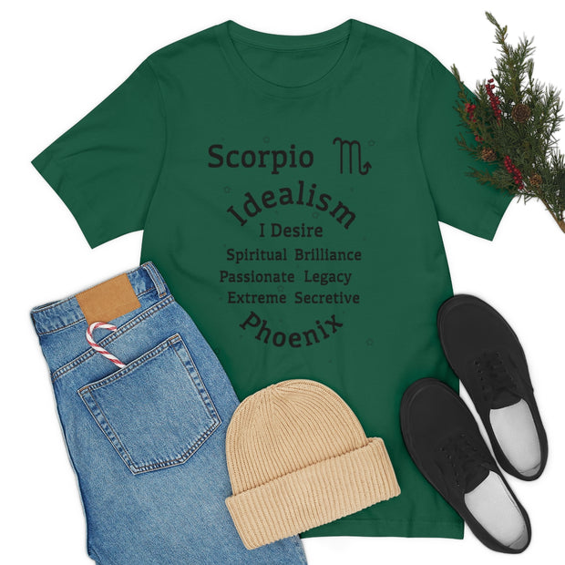 AstroZodiac Scorpio Unisex Shirt | Zodiac Sign Affirmation shirt | Horoscope shirt |