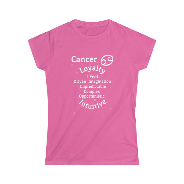 Cancer Persona SoftTee | Zodiac Sign Affirmation shirt | Horoscope shirt |