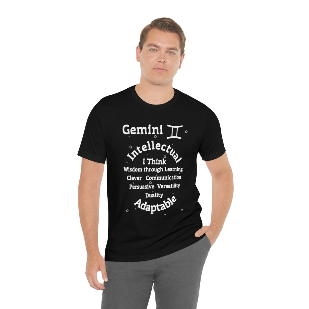AstroZodiac Gemini Unisex Shirt | Zodiac Sign Affirmation shirt | Horoscope shirt |